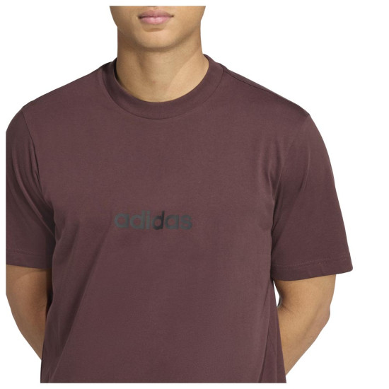 Adidas Ανδρική κοντομάνικη μπλούζα Essentials Linear Single Jersey Tee